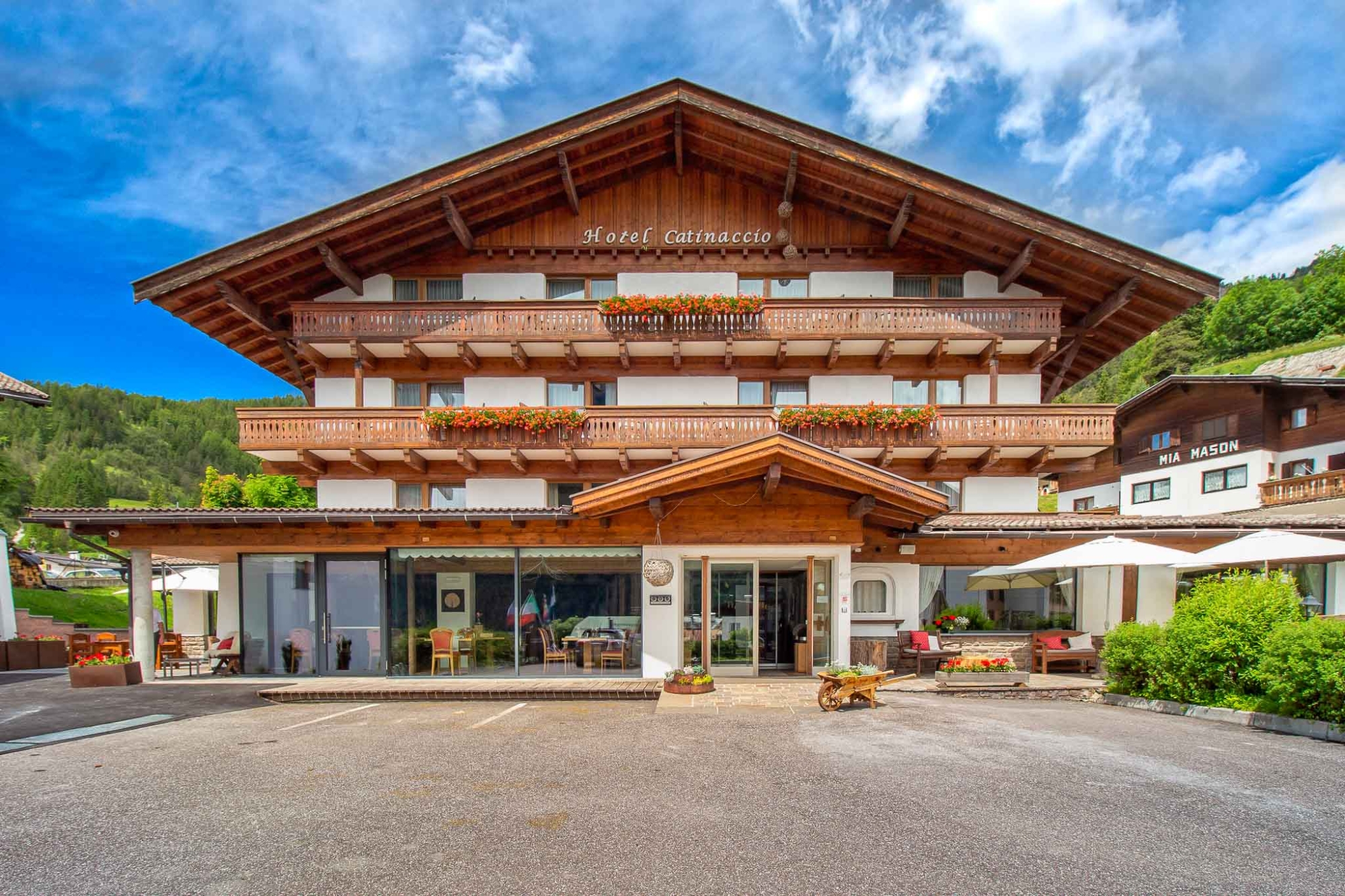 Hotel Catinaccio in Vigo di Fassa, Italy